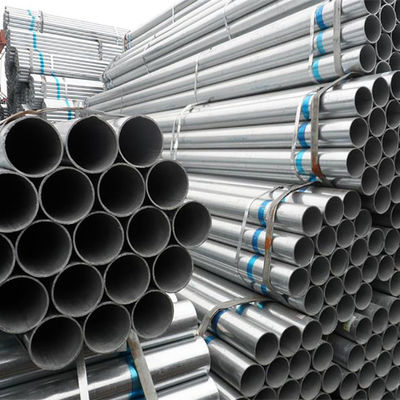 ASTM A36 Tubo di acciaio galvanizzato rotondo senza cuciture rivestito di zinco 200-500 g/m2