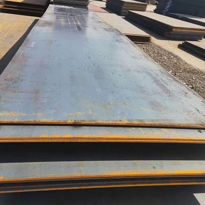 Resistenza alla trazione Brinell 120-180 Piastra di acciaio al carbonio 1/4 pollice 8 piedi di lunghezza per piegare saldatura e taglio