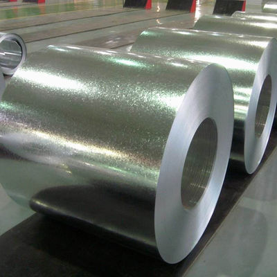 Dx51d Z275 Z150 Z100 bobina di acciaio galvanizzato Zero allungamento dello spangolo 18-20%