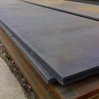 AISI Q195 Q345 Piastre di acciaio al carbonio laminate a caldo 58000-80000 Psi