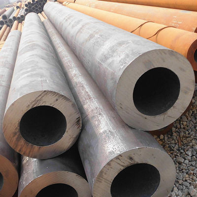 Tubo in acciaio al carbonio senza cuciture API 5l / ASTM A53 / ASTM 252 / API 5CT Verniciatura nera