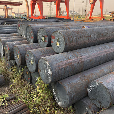40cr Ck45 16mn Acciaio al carbonio laminato a caldo barre rotonde 70000 Psi