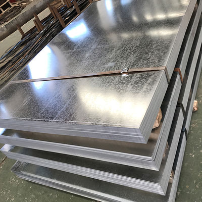Fogli di acciaio galvanizzato a spangola regolare SGCC Dx51d Z40-275g