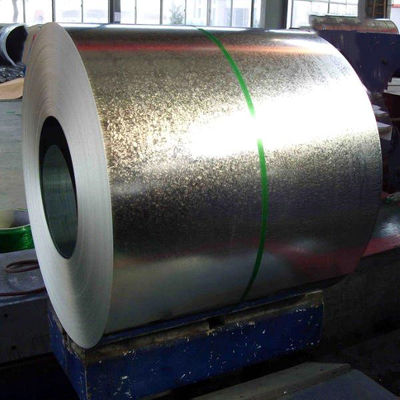 Z275 bobina di acciaio galvanizzato immersa a caldo allungamento del bordo di fessura 18-25%