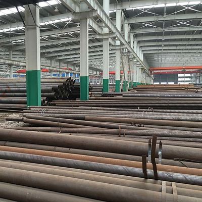 Tubi saldi senza saldatura in acciaio al carbonio Tecnologia laminata a caldo SGS BV TUV certificato