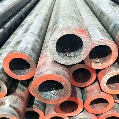 Q235 Q345 tubo di acciaio al carbonio galvanizzato senza cuciture con verniciatura nera galvanizzata
